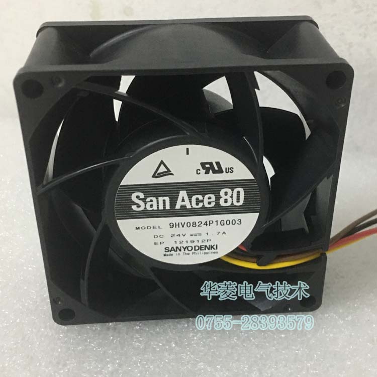 SanAce8038 山洋散热风扇  48v/0.27A工业风扇 9G0848