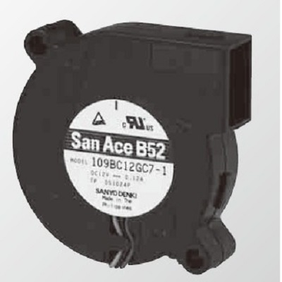 SanAce B52山洋冷却风机 三洋电机散热风机 DC24V 5215风机1