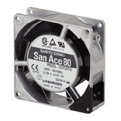 San Ace室内外设备冷却风机8025San Ace三洋横流风扇109S03
